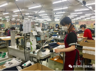 招聘赴日本大型服装企业缝纫制作工
